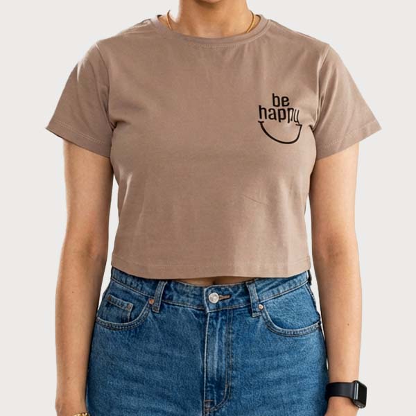 تیشرت زنانه Be Happy