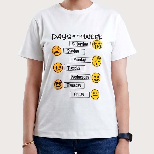 تیشرت چاپدار زنانه