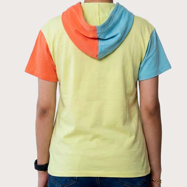 تیشرت کلاهدار زنانه